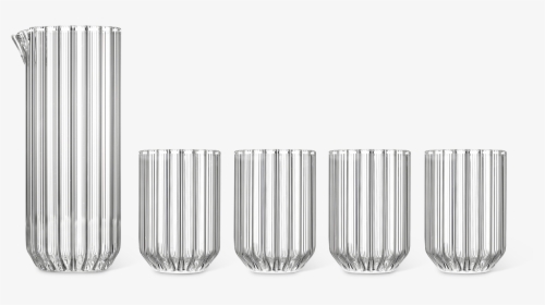 Dearborn Carafe With Dearborn Water Glass Set - Illustration, HD Png Download, Transparent PNG