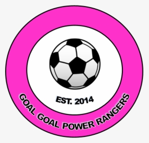 Goal Goal Power Rangers - Soccer Ball Clipart Transparent Background, HD Png Download, Transparent PNG