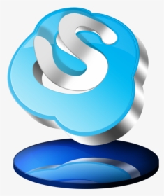 Skype Clipart Voip - Skype Dock Icon, HD Png Download, Transparent PNG