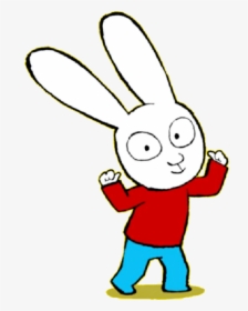 #simon #simonrabbit #happy #rabbits #cartoon - Simon Cartoon, HD Png Download, Transparent PNG