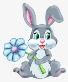 Cute Hatenylo Com Pin - Clipart Cute Easter Bunny, HD Png Download, Transparent PNG
