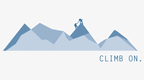 Dark Transparent Climb On Mountains - Illustration, HD Png Download, Transparent PNG
