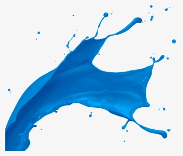 3d Paint Splash Png , Transparent Cartoons - Blue Paint Splash Png, Png Download, Transparent PNG