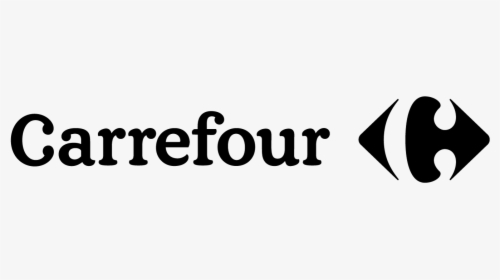 Carrefour Logo Black And White, HD Png Download, Transparent PNG