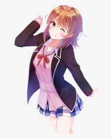 #anime #animegirl #school #schoolgirl #cute #kawaii, HD Png Download, Transparent PNG