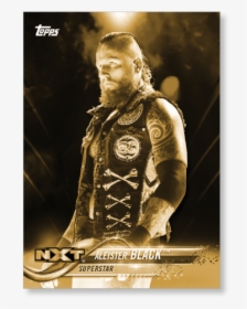 2018 Topps Wwe Aleister Black Base Poster Gold Ed - Wwe Nxt, HD Png Download, Transparent PNG