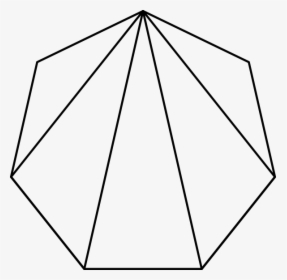 Enter Image Source Here - Triangles In A Heptagon, HD Png Download, Transparent PNG