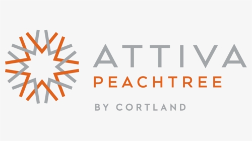 Attiva Peachtree Logo Horizontal Rgb - Attiva Peachtree 55+ Active Living, HD Png Download, Transparent PNG