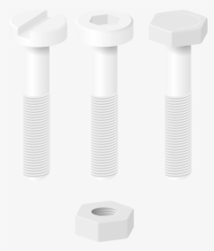 Screws And Nut - Nut, HD Png Download, Transparent PNG