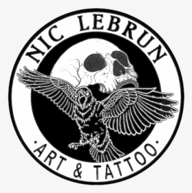 Nic Lebrun Art Tattoo Old School, HD Png Download, Transparent PNG