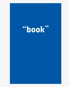 Book , Nemo Librizzi - Majorelle Blue, HD Png Download, Transparent PNG