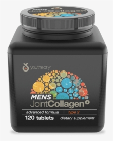 Mens Joint Collagen - Youtheory Mens Collagen Advanced 160 Tablets, HD Png Download, Transparent PNG