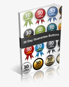 30 Day Guarantee Buttons - Graphic Design, HD Png Download, Transparent PNG