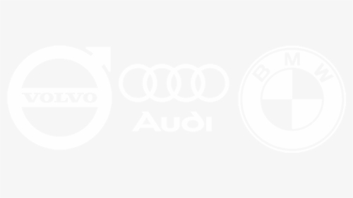 Bmw Audi Volvo - Volvo Logo White Png, Transparent Png, Transparent PNG