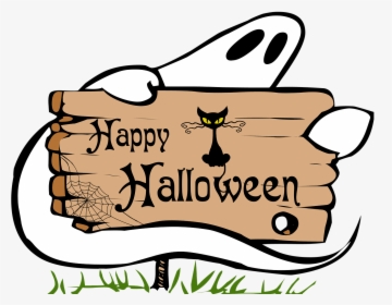 Halloween Ghost The Inscription Free Photo - Ghost Clipart, HD Png Download, Transparent PNG