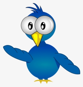 Transparent Tweety Bird Png - Big Eyed Cartoon Bird, Png Download, Transparent PNG