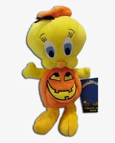 Warner Brothers Studio Plush Halloween Tweety In Pumpkin - Halloween Snoopy Plush Png, Transparent Png, Transparent PNG
