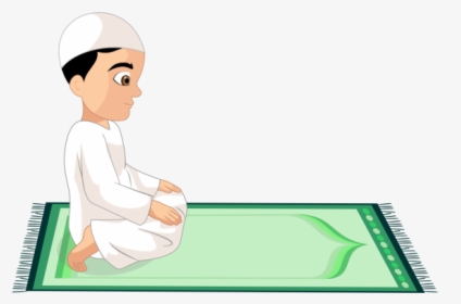 Clip Art Muslim Praying Clipart - Islamic Prayer Png, Transparent Png, Transparent PNG