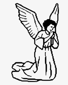 Praying Angel Holy Free Photo - Angel Clip Art, HD Png Download, Transparent PNG