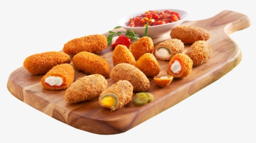 Jalapenos Png -cheese & Jalapeno Party Pack - Croquette, Transparent Png, Transparent PNG