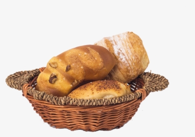Croissant Basket Of Bread Breakfast Pain Au Chocolat - Croissant, HD Png Download, Transparent PNG