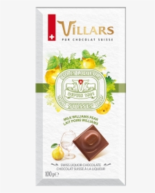 Swiss Milk Chocolate Filled With Williams Pear Brandy - Toffee, HD Png Download, Transparent PNG