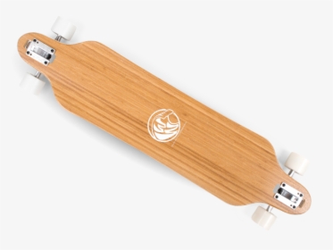 White Wave Bamboo Longboard, HD Png Download, Transparent PNG