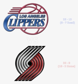 Transparent La Clippers Png - Portland Trail Blazers Logo, Png Download, Transparent PNG