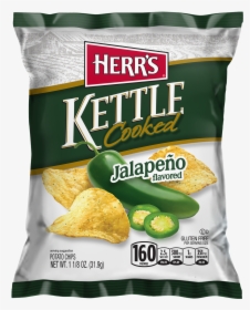 Jalapeno Kettle Chips Herrs, HD Png Download, Transparent PNG