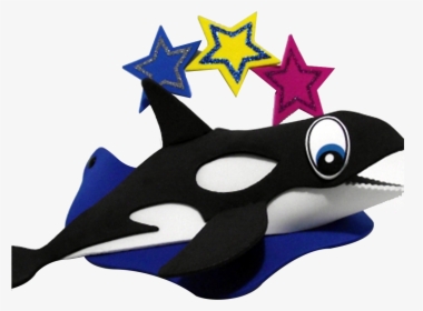 Killer Whale Visor - Stuffed Toy, HD Png Download, Transparent PNG