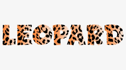 Leopard Words, HD Png Download, Transparent PNG