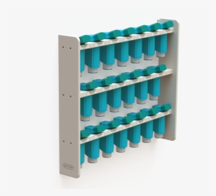 Twenty Hole Pump Point Unit- Asthma Inhaler Storage, HD Png Download, Transparent PNG