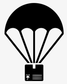 Cargo Parachute - Pubg Air Drop Drawing, HD Png Download, Transparent PNG