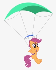 Parachute Clipart Parachute Guy - My Little Pony Parachute, HD Png Download, Transparent PNG
