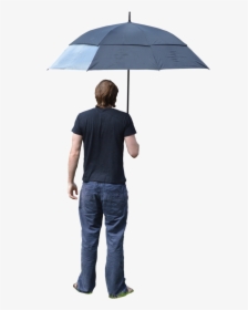 Thumb Image - Person Holding An Umbrella Png, Transparent Png, Transparent PNG