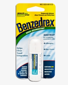 Benzedrex Inhaler, HD Png Download, Transparent PNG