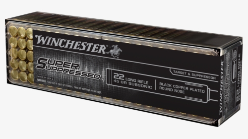 Sup22lr Box Image - Winchester Super Suppressed 22lr, HD Png Download, Transparent PNG
