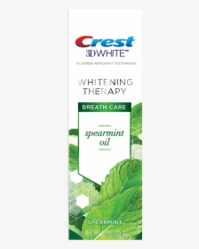 Crest 3d White Whitening Therapy Toothpaste Spearmint - Crest Pro Health, HD Png Download, Transparent PNG