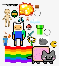 Transparent Nyan Cat Gif , Transparent Cartoons - Nyan Cat Gif Png, Png Download, Transparent PNG