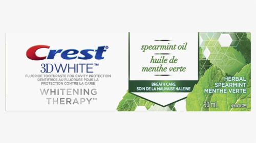 Crest 3d White Whitening Therapy Toothpaste Coconut - Crest Toothpaste, HD Png Download, Transparent PNG