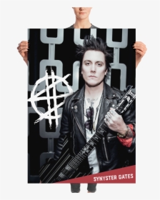 Synyster Gates Poster, HD Png Download, Transparent PNG