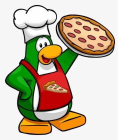 Club Penguin Rewritten Wiki - Club Penguin Pizza Chef, HD Png Download, Transparent PNG