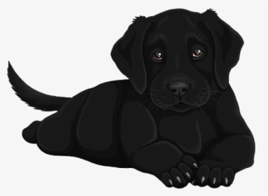 Black Lab Puppy Stickers, HD Png Download, Transparent PNG