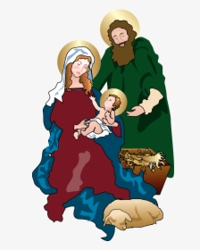 Holy Family In A Manger, HD Png Download, Transparent PNG