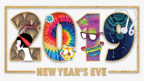 New Year S Eve Party - Clip Art Year End Party Transparent New Year's Eve, HD Png Download, Transparent PNG