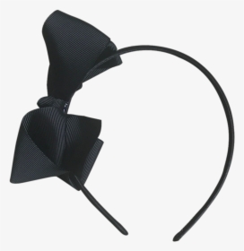 Image Of Raven Bow Headband - Black Headband With Bow Png, Transparent Png, Transparent PNG