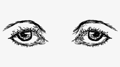 Eyes Drawing Images For Kids, HD Png Download, Transparent PNG