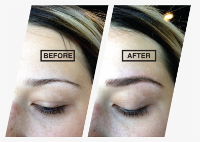 Chic Lash Microblading For $550 - Microblading Eyebrows Over Time, HD Png Download, Transparent PNG
