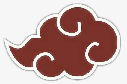 #akatsuki #naruto #nuage - Naruto Logo, HD Png Download, Transparent PNG
