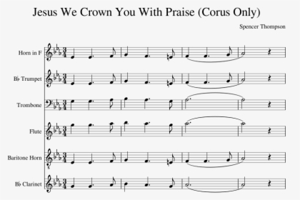 Transparent Jesus Crown Png - Violin Gusty Garden Galaxy Sheet Music, Png Download, Transparent PNG